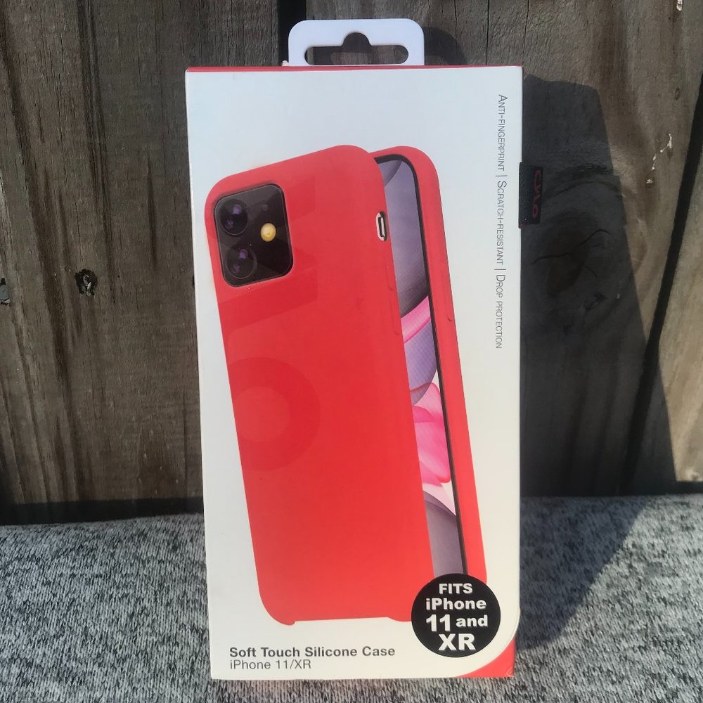 Soft Touch Silicone Case For iPhone 11
